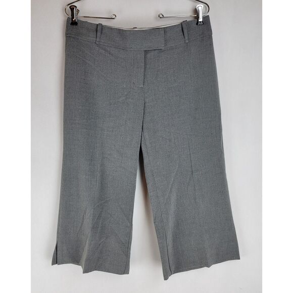 BCBG Maxazria Womens Size 6 Grey Poly Blend Carrie The Classic Pants NWT - Picture 1 of 7